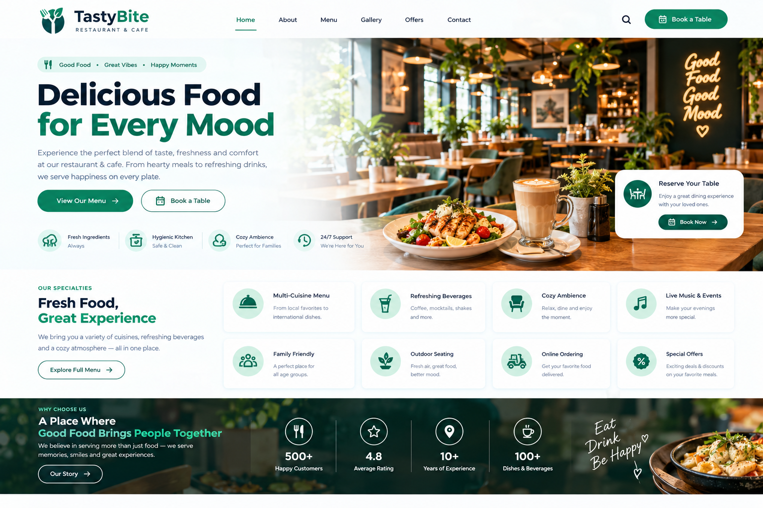 Restaurant Website